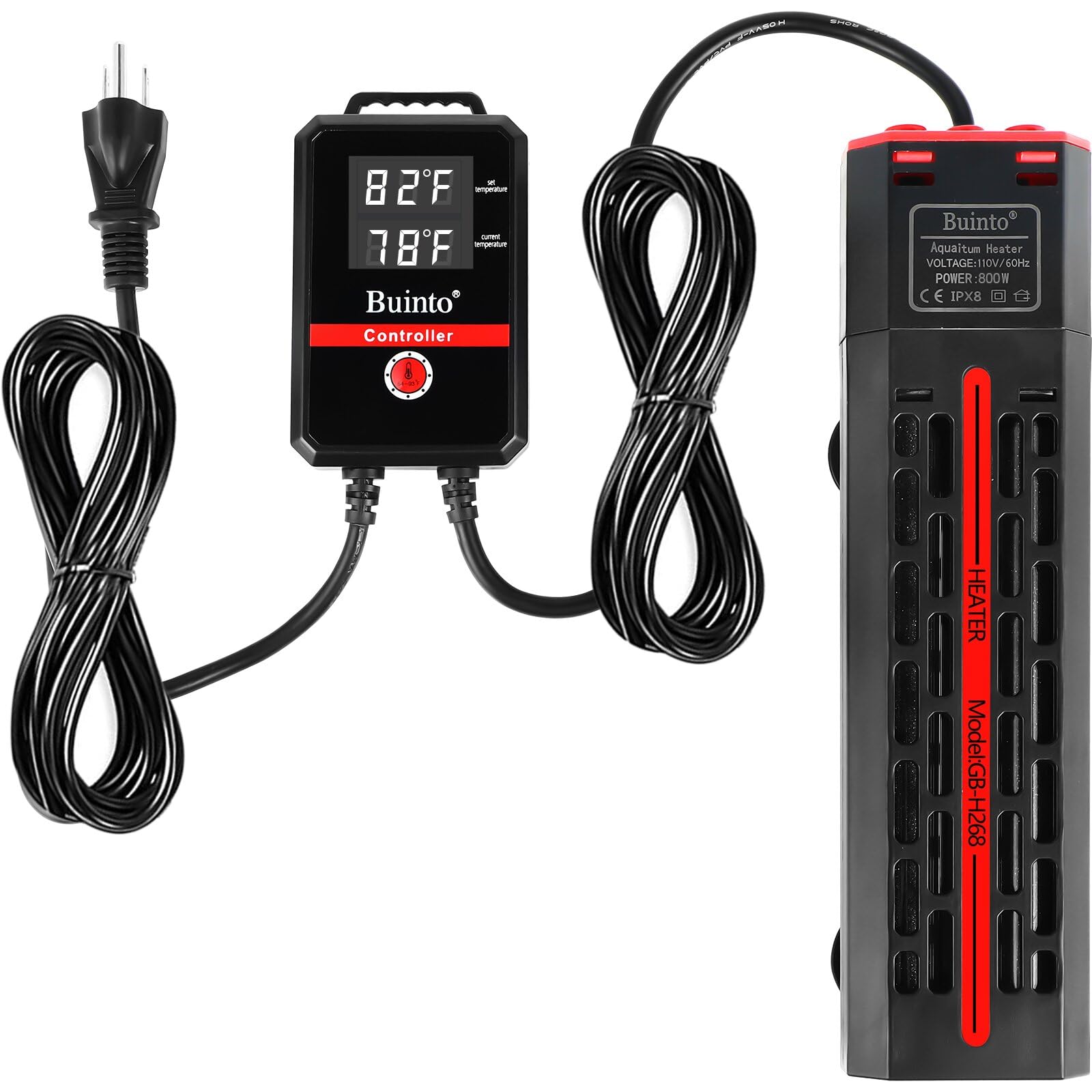 ダイナミックヒーター 1000W/500W/200W Amazon.com: Aquarium Heater 300W/500W/800W/1200W